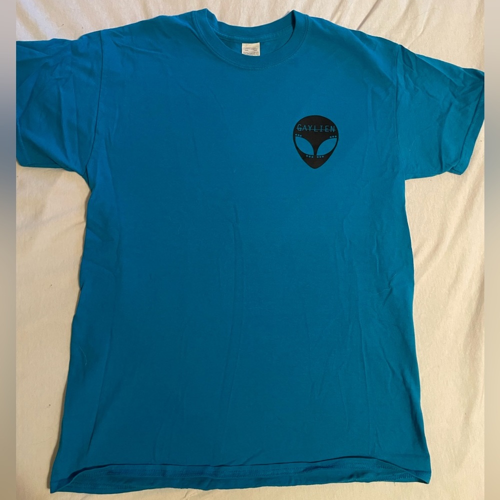 Men’s Blue Alien Shirt